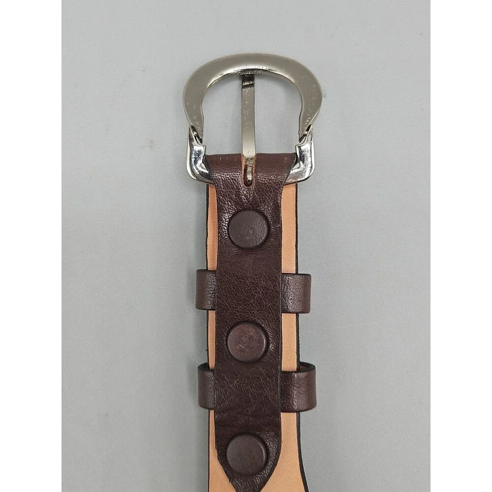 Men's Brown Asian Buffalo Belt Handcrafted In USA 40 1-1/4